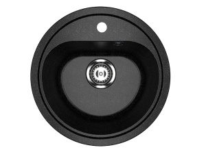 Granitna sudopera Ulgran U-700 – Fi 440 mm, Crna