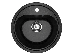 Granitna sudopera Ulgran U-700 – Fi 440 mm, Crna