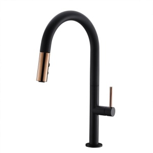 Slavina Sandonna Charlotta – crna sa rose gold detaljima