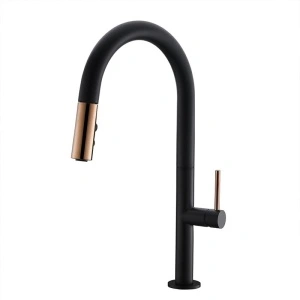 Slavina Sandonna Charlotta – crna sa rose gold detaljima