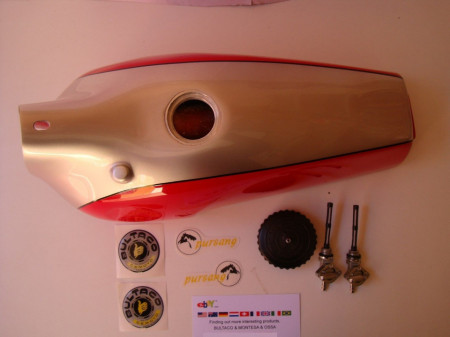 BULTACO PURSANG GASTANK AND SIDE PANELS MODEL MK5 MK6 BULTACO PURSANG GAS TANK NEW BULTACO PURSANG BODY KIT BULTACO PURSANG MK5 MK6 360 - Img 4