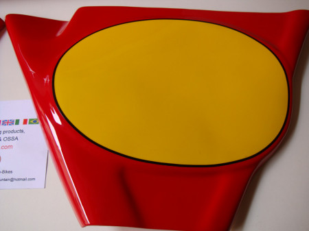 BULTACO PURSANG MK7 GASTANK AND SIDE PANELS MODEL 121 BULTACO PURSANG GAS TANK NEW BULTACO PURSANG BODY KIT BULTACO PURSANG MK7 360 - Img 2