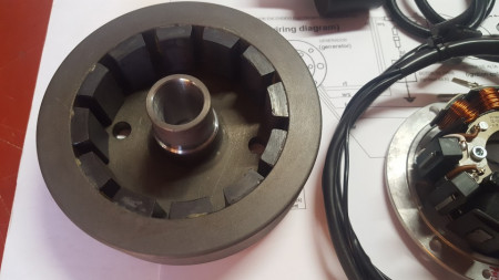 OSSA DESERT ELECTRONIC IGNITION 12v KIT PARTS NEW OSSA DESERT FUEGO ELECTRONIC IGNITION - Img 4