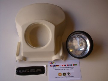 OSSA DESERT HEADLIGHT NEW OSSA DESERT FUEGO HEADLIGHT + MASK OSSA HEADLIGHT DESERT FUEGO - Img 6