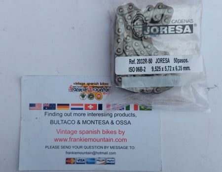 PRIMARI DRIVE CHAIN OSSA ALL MODELS 250cc AND 350cc - Img 2