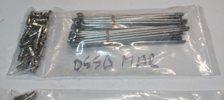 SET OF SPOKES AND NIPLES OSSA MICK ANDREWS OSSA MAR SPOKES KIT OSSA EXPLORER - Img 2