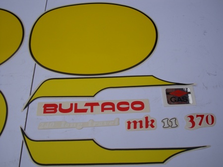 BULTACO FRONTERA MK11 DECALS COMPLET SET DECALS BULTACO FRONTERA MK11 - Img 4