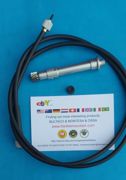 BULTACO METRALLA MK2 SPEEDOMETER KIT VDO NEW - Img 3