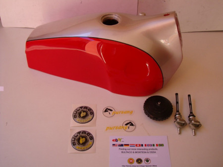 BULTACO PURSANG GASTANK AND SIDE PANELS MODEL MK5 MK6 BULTACO PURSANG GAS TANK NEW BULTACO PURSANG BODY KIT BULTACO PURSANG MK5 MK6 360 - Img 5