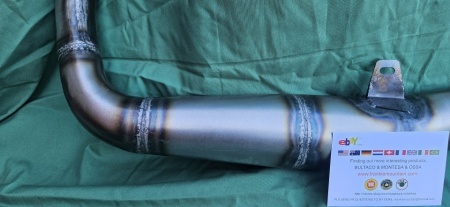 BULTACO PURSANG MK9 EXHAUST NEW PURSANG 167 MUFFLER EXHAUST BULTACO PURSANG MK9 168 - Img 4