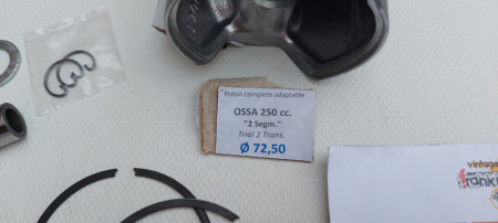 PISTON OSSA 250cc 2 TRANSFER PISTON OSSA 250cc KIT PISTON OSSA 72.50 - Img 3