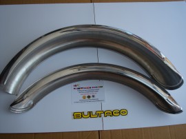 BULTACO SHERPA FENDERS SET FRONT AND REAR NEW - Img 3