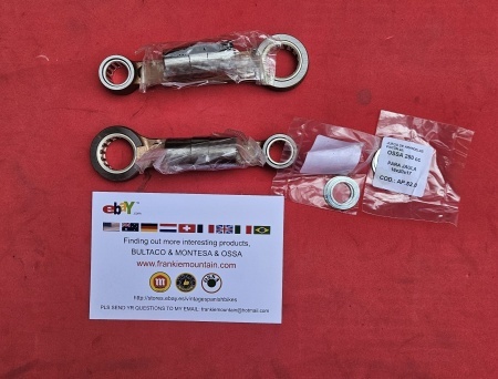 CONNECTING ROD OSSA YANKEE 500 CONROD OSSA YANKEE 500 Z OSSA YANKEE ROD SET Bielles moteur Ossa Yankee 500 - Img 4