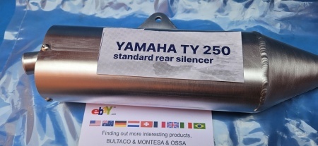 exhaust silencer yamaha TY 175 - 250 - Img 4