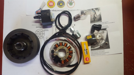 OSSA ENDURO ELECTRONIC IGNITION 12v KIT PARTS NEW OSSA ENDURO ELECTRONIC IGNITION - Img 8