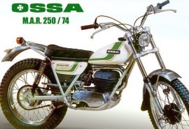 OSSA MICK ANDREWS ALLOY FRONT FENDER NEW OSSA MAR FRONT FENDER OSSA MICK ANDREWS TRIAL HANDLEBAR - Img 3