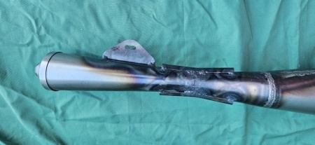 BULTACO PURSANG MK9 EXHAUST NEW PURSANG 167 MUFFLER EXHAUST BULTACO PURSANG MK9 168 - Img 8