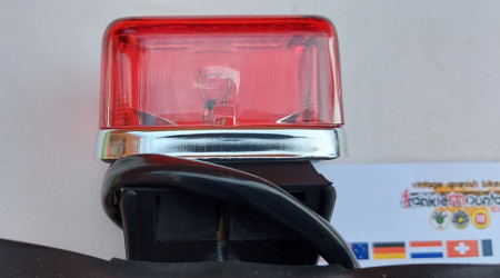 BULTACO rear light unit with rubber number plate holder TAILLIGHT - Img 6