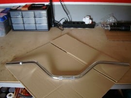 BULTACO SHERPA HANDLEBAR CHROME NEW - Img 2