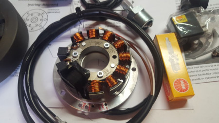 OSSA DESERT ELECTRONIC IGNITION 12v KIT PARTS NEW OSSA DESERT FUEGO ELECTRONIC IGNITION - Img 7