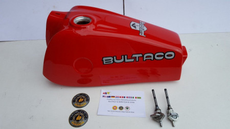 BULTACO PURSANG MK9 GAS TANK AND SIDE PANELS BULTACO PURSANG MK9 - Img 6