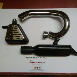 BULTACO SHERPA T 250 MODEL 80 FULL KIT EXHAUST NEW KIT CAMPEON - Img 7
