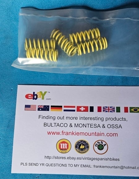 OSSA TRIAL SOFT SPRINGS CLUTCH - Img 3