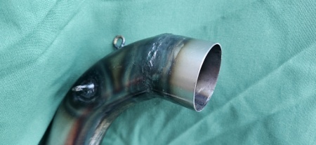 BULTACO PURSANG MK9 EXHAUST NEW PURSANG 167 MUFFLER EXHAUST BULTACO PURSANG MK9 168 - Img 2