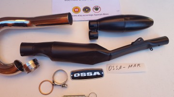 OSSA MICK ANDREWS EXHASUT SYSTEM FULL KIT PARTS OSSA MICK ANDREWS EXHAUST FULL PARTS - Img 7
