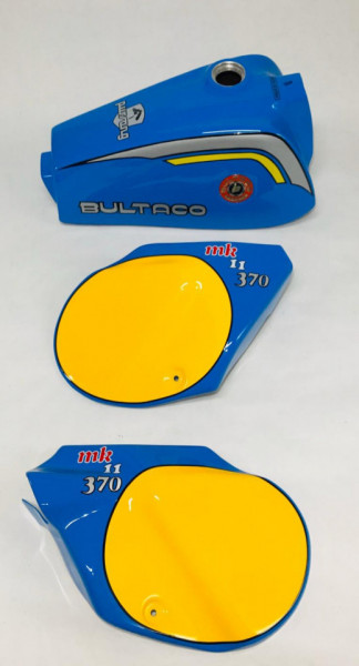 BULTACO PURSANG MK11 370 NEW BODY KIT MODEL 207