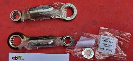 CONNECTING ROD OSSA YANKEE 500 CONROD OSSA YANKEE 500 Z OSSA YANKEE ROD SET Bielles moteur Ossa Yankee 500 - Img 2