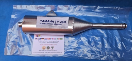 exhaust silencer yamaha TY 175 - 250 - Img 2
