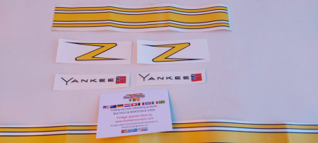 OSSA YANKEE 500Z KIT DECALS OSSA YANKEE SET OF DECALS OSSA YANKEE PARTS - Img 2