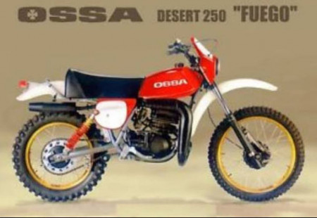 REAR FENDER OSSA DESERT OSSA DESERT 250 FRONT MUDGUARD OSSA DESERT 350 GAS TANK