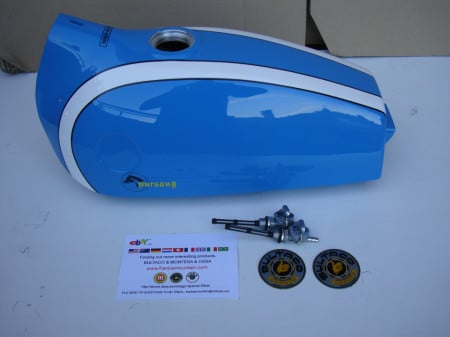 BULTACO PURSANG MK8 GASTANK AND SIDE PANELS MODEL 135 BULTACO PURSANG GAS TANK NEW BULTACO PURSANG BODY KIT - Img 7