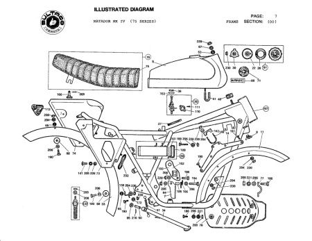 BULTACO MATADOR MK4 TOOL BOX NEW MOD 75 - 82 - Img 4
