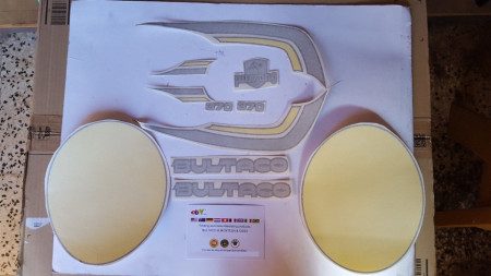 BULTACO PURSANG KIT DECALS PURSANG MK11 MODEL 192 AND MODEL 193 KIT DECALS BULTACO PURSANG - Img 2