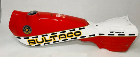 BULTACO SHERPA PETROL TANK ASTRO STYLE NEW BULTACO SHERPA KIT CAMPEON GAS TANK BODY PART NEW BULTACO SHERPA KIT CAMPEON - Img 6