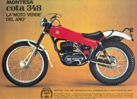 MONTESA COTA 348 NEW FRONT MUDGUARD - FENDER - Img 3