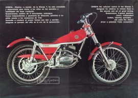 BULTACO CHISPA FENDERS SET F/R NEW