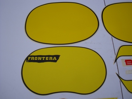 BULTACO FRONTERA MK11 DECALS COMPLET SET DECALS BULTACO FRONTERA MK11 - Img 2