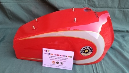 BULTACO MATADOR PETROL TANK NEW BULTACO MATADOR MK5 SD GAS TANK BULTACO MATADOR GAS TANK - Img 3
