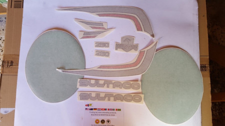 BULTACO PURSANG KIT DECALS PURSANG MK11 MODEL 192 AND MODEL 193 KIT DECALS BULTACO PURSANG - Img 3