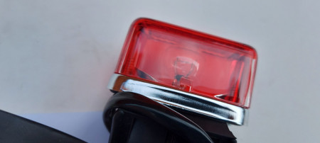 BULTACO rear light unit with rubber number plate holder TAILLIGHT - Img 2