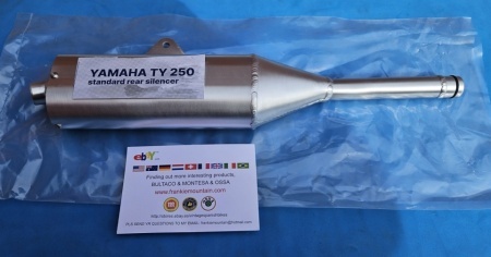 exhaust silencer yamaha TY 175 - 250 - Img 3