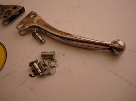 MONTESA COTA 25 NEW HANDLEBAR CHROME + SET LEVERS L/R - Img 5
