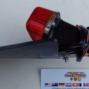 BULTACO rear light unit with rubber number plate holder TAILLIGHT - Img 4