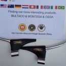 NEW OSSA EXPLORER A PAIR OF GENUINE FORGED AMAL POLISHED LEVERS - Img 2
