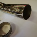 OSSA MICK ANDREWS EXHAUST PIPE CHROME NEW OSSA MAR EXHAUST 250cc - Img 5