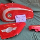 BULTACO MATADOR MK5 SD GAS TANK & SIDE PANELS BODY KIT bultaco matador mk5 - Img 7